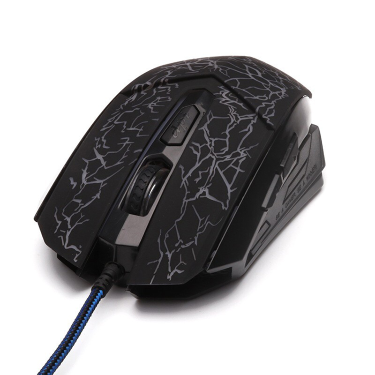 Игровая мышь бесшумная эргономичная игровая с 7