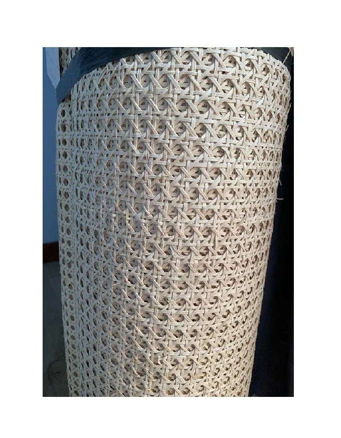 Cane Rattan Webbing Feature Chair Resin Vietnam Chair Cane Raw Flat Wicker Fiber Rattan Material Webbing Factory Price