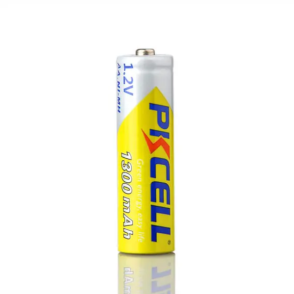 pkcell aa batteries 1300mah 1.2v nimh rechargeable battery