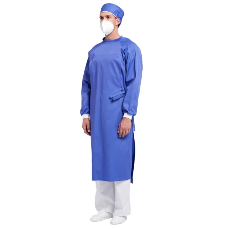 Factory supply reusable gown medical isolation gown hospital medical uniform