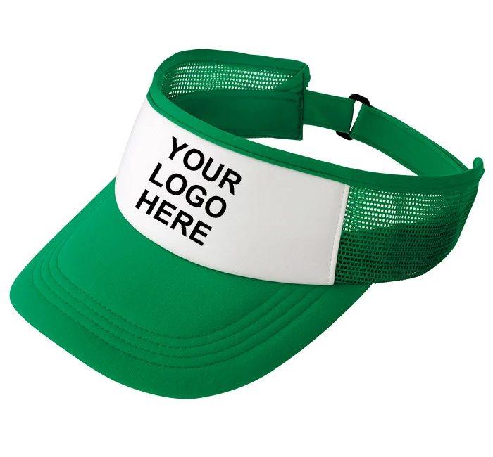 Custom Logo Blank Sun Visor Hats Plain 