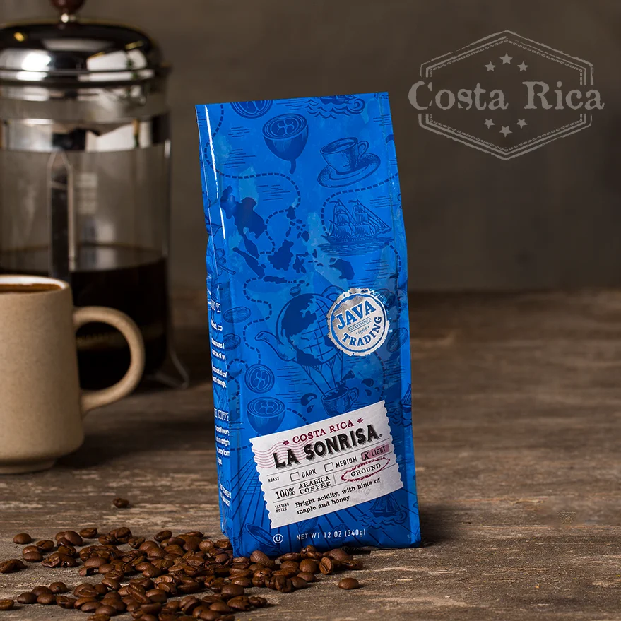 Ideal Product Bright Acidity With Hints Of Maple Honey JTB Costa Rica La Sonrisa 12 oz Roasted Coffee