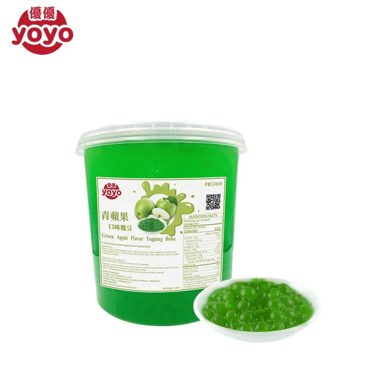 Topping Boba Green Apple-1
