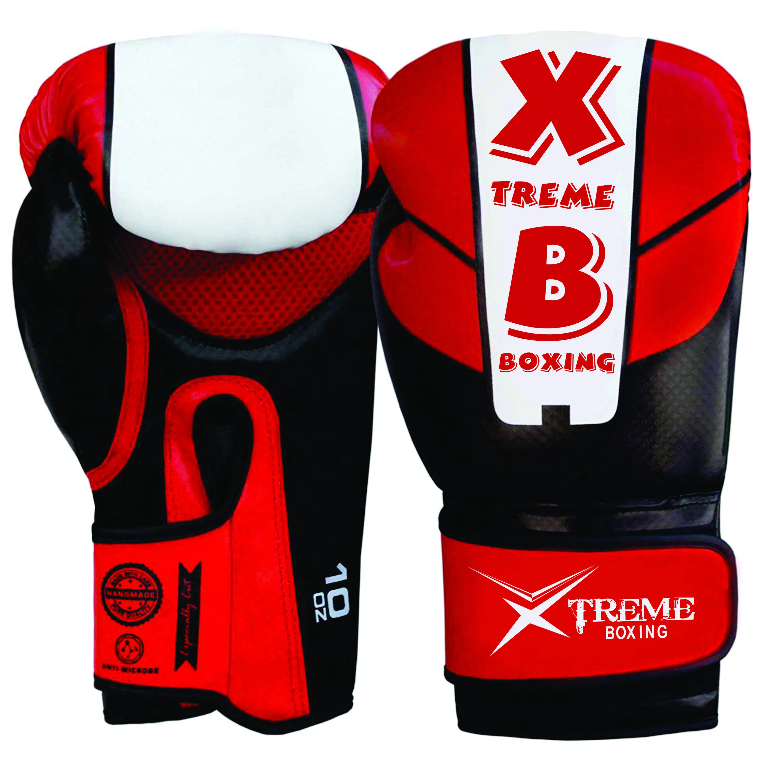 RDX Pro Style Boxing Training Gloves Kickboxing Muay Thai Gel Sparring Punching 