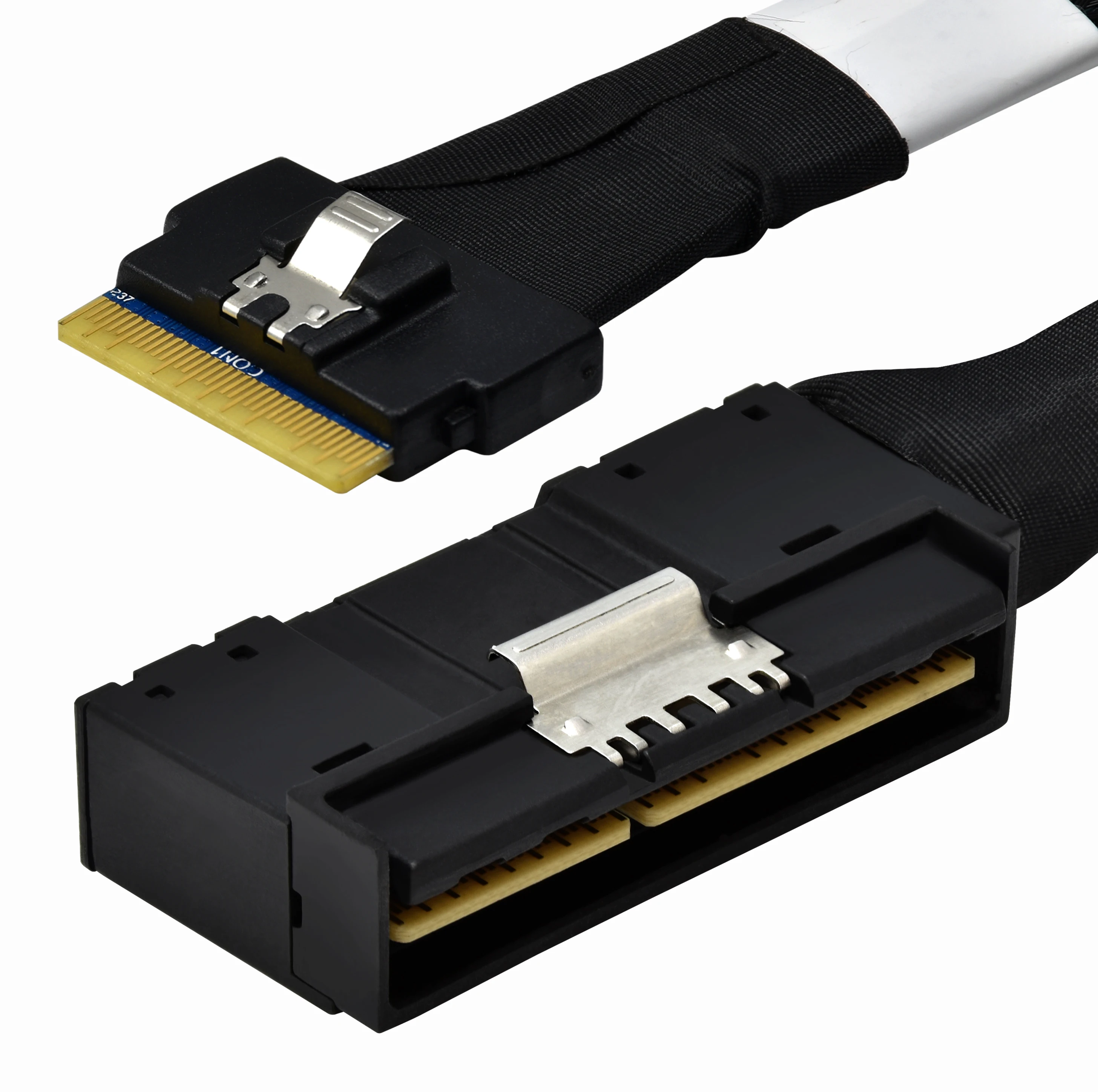 slimline cable lp slimsas x 16 rs to 2x x8 slimsas str - buy