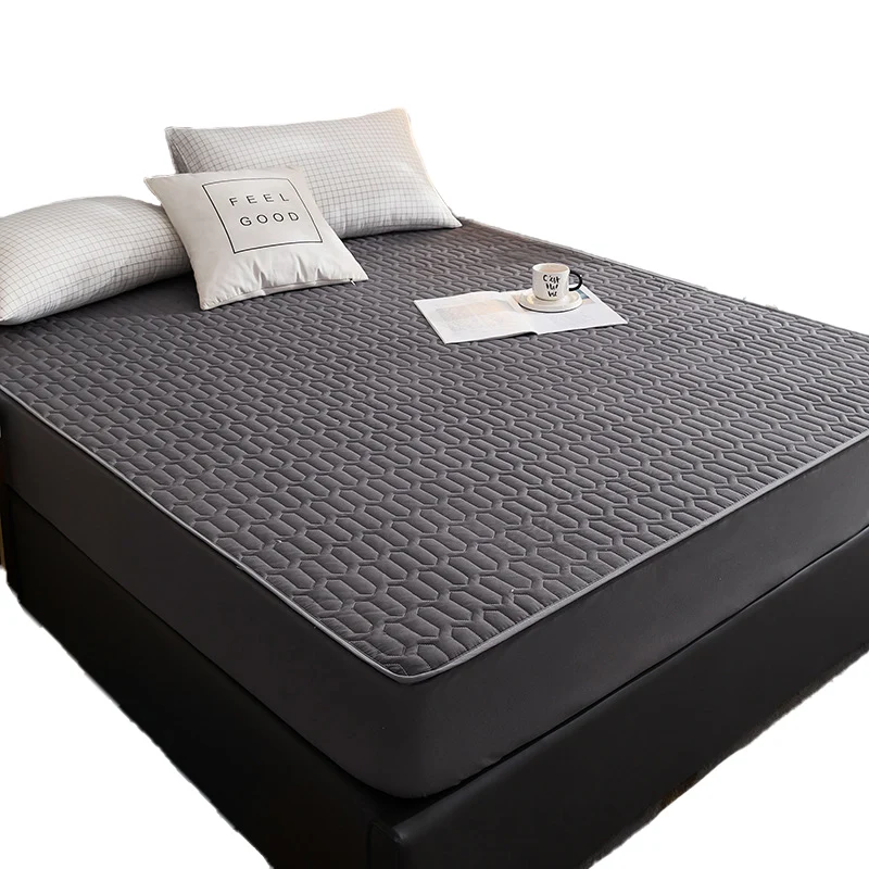 Polyester Elastic Mattress Protector Waterproof Bed Cover Mattress