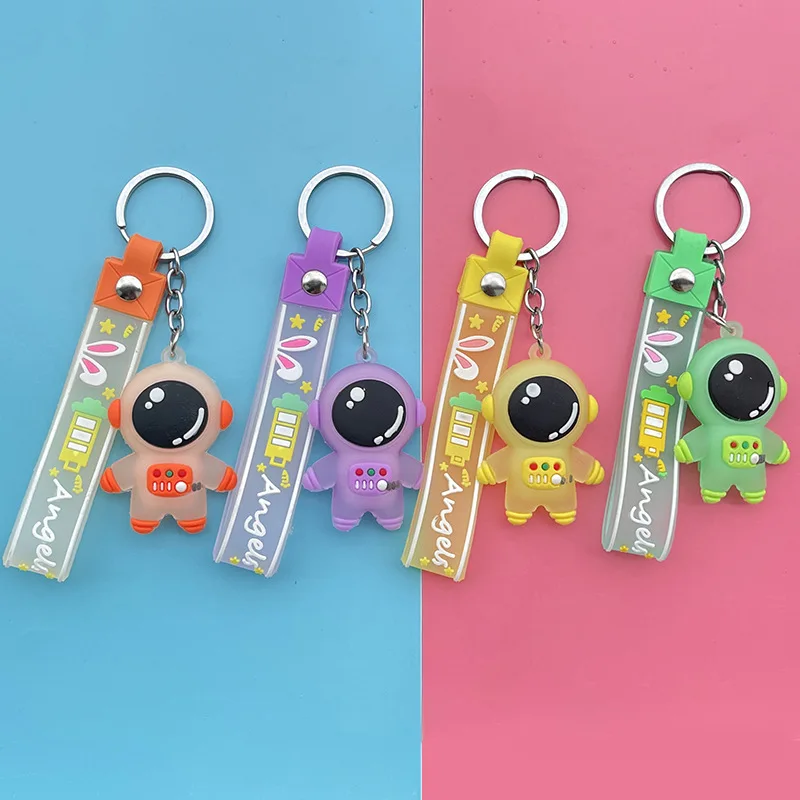  CFLNYC Cute Space Astronaut Keychains with D-Ring, Resin  Spaceman and Lanyard Cartoon Keyring for Men/Women Space Lover Gift :  Clothing, Shoes & Jewelry