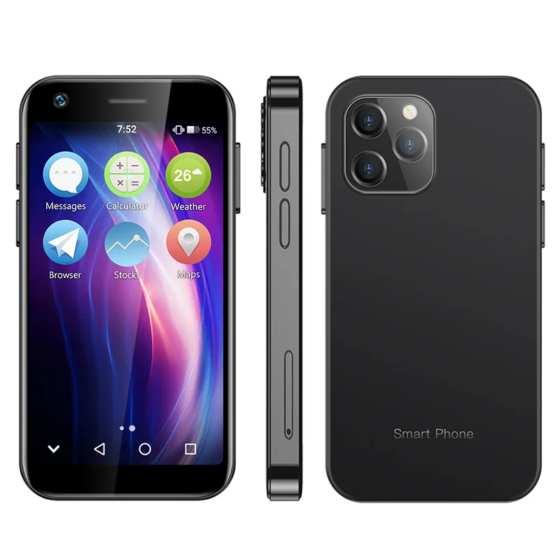 SOYES XS12 Android Mobile Phone 3 Inch Touch Screen 4G LTE Mini Smartphone