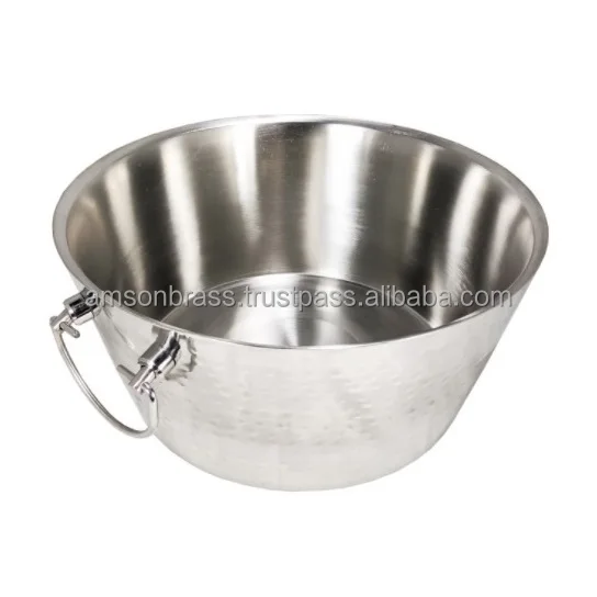 Wine Cooler Cast Aluminium Ice Bucket Planters Antique Finished Metal