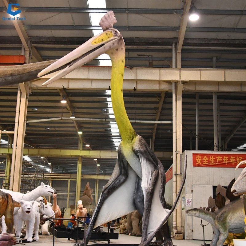 AD41 Theme Park Remote Control Animatronic Dinosaur Pterodactyl