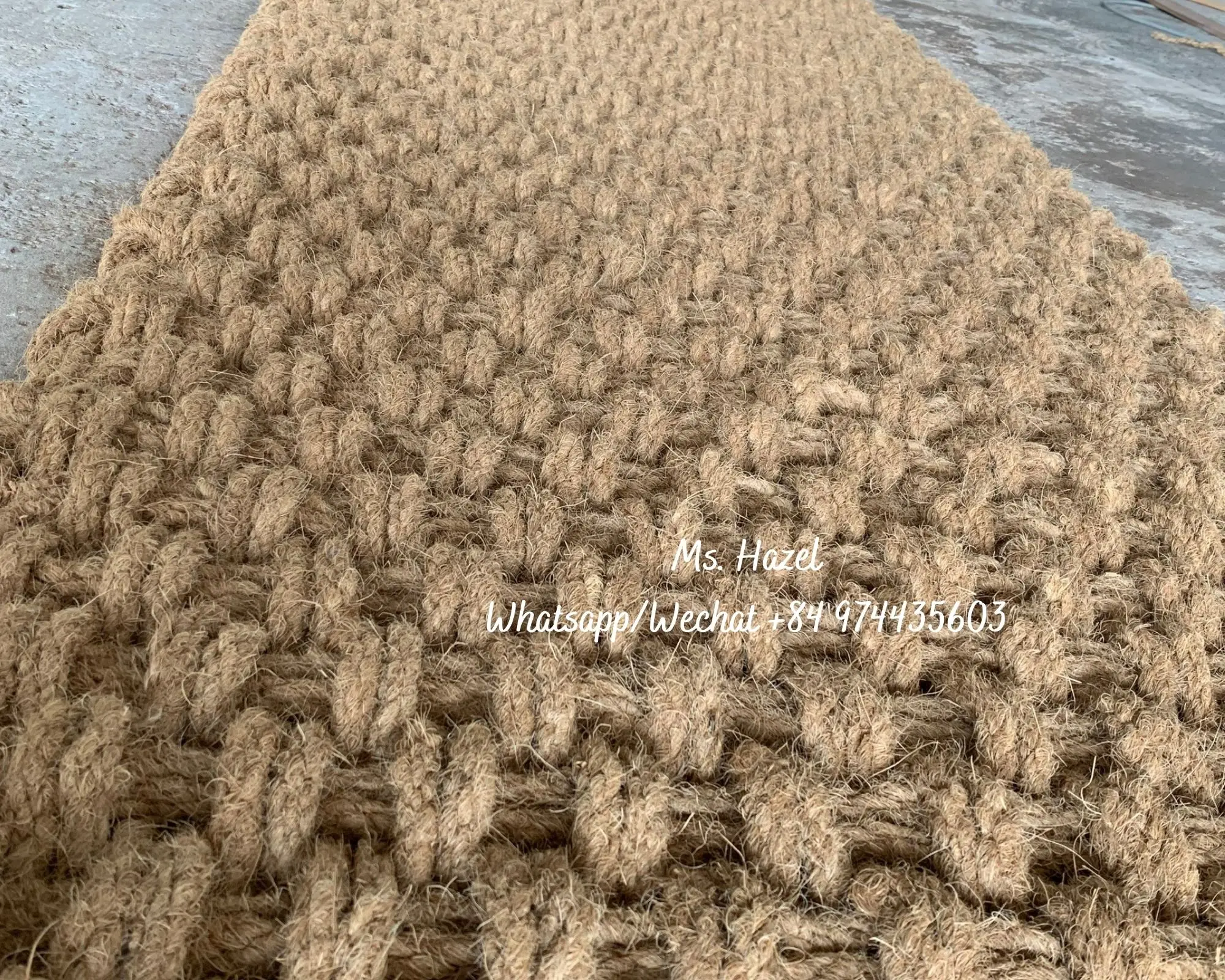 Natural Coconut Coir Mat/ Coir Capet Made By Coco Fiber For Microgreen
