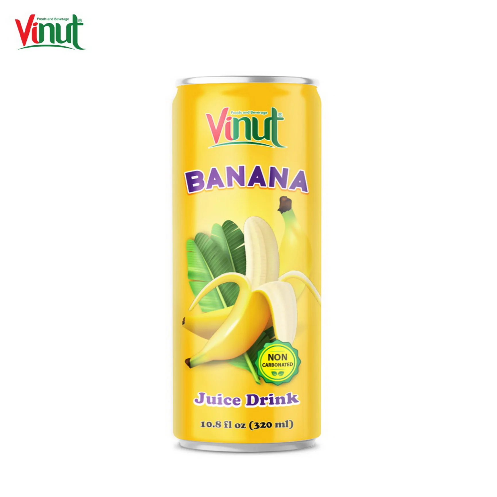 320ml Vinut Healthy Natura Low Sugar Formula Customization Exporters Canned  Banana Juice Drink - Buy Banana Juice Drink,Banana,Fruit Juice Drink  Exporters Formula Customization Healthy Natura Low Sugar Product on  