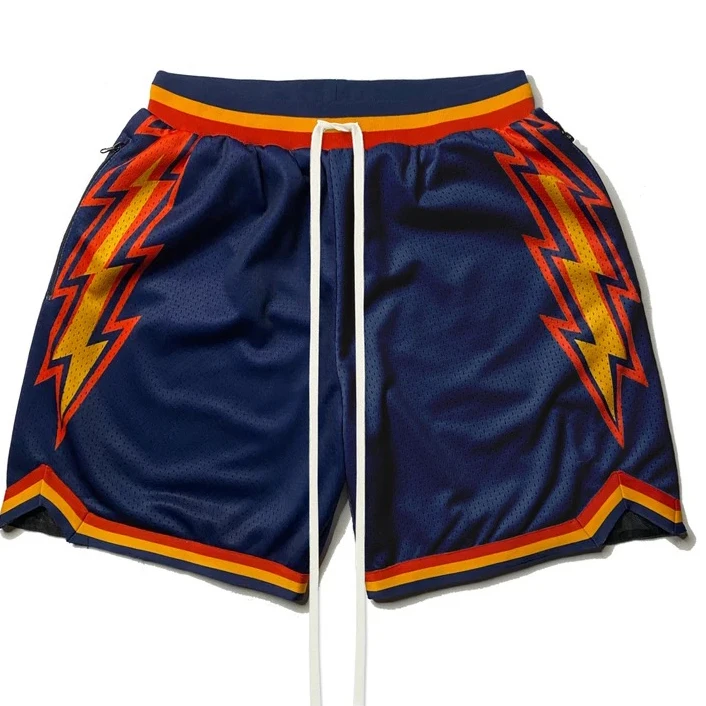 Cropped Fit Polyester Sublimation Vintage Design Retro Trunks