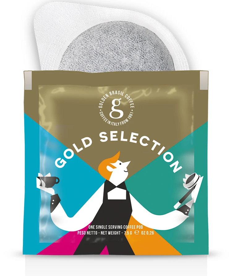 Cápsulas De Café De Brasil Dorada,Selección De Café Molido Árabe En Cápsulas  De Papel Compostables,150 Uds. Por Caja Para Máquinas De Cápsulas - Buy Las  Cápsulas De Café Arábica De Café Italia