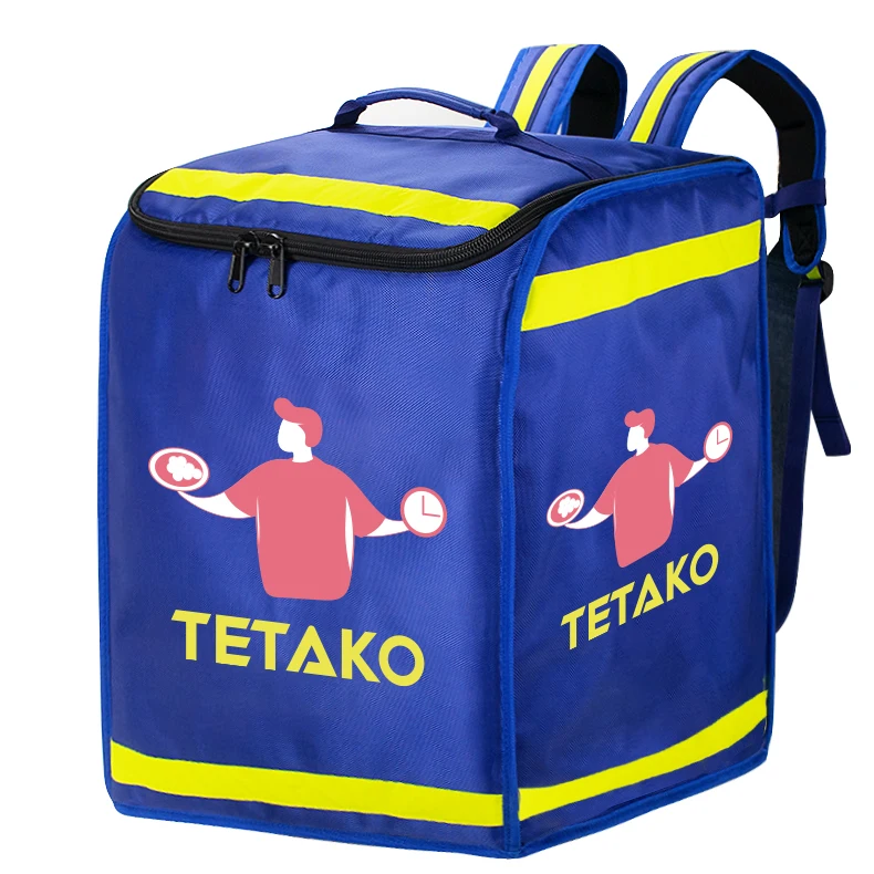 Large Capacity Waterproof Durable Thermal Pizza Food Delivery Backpack Bag