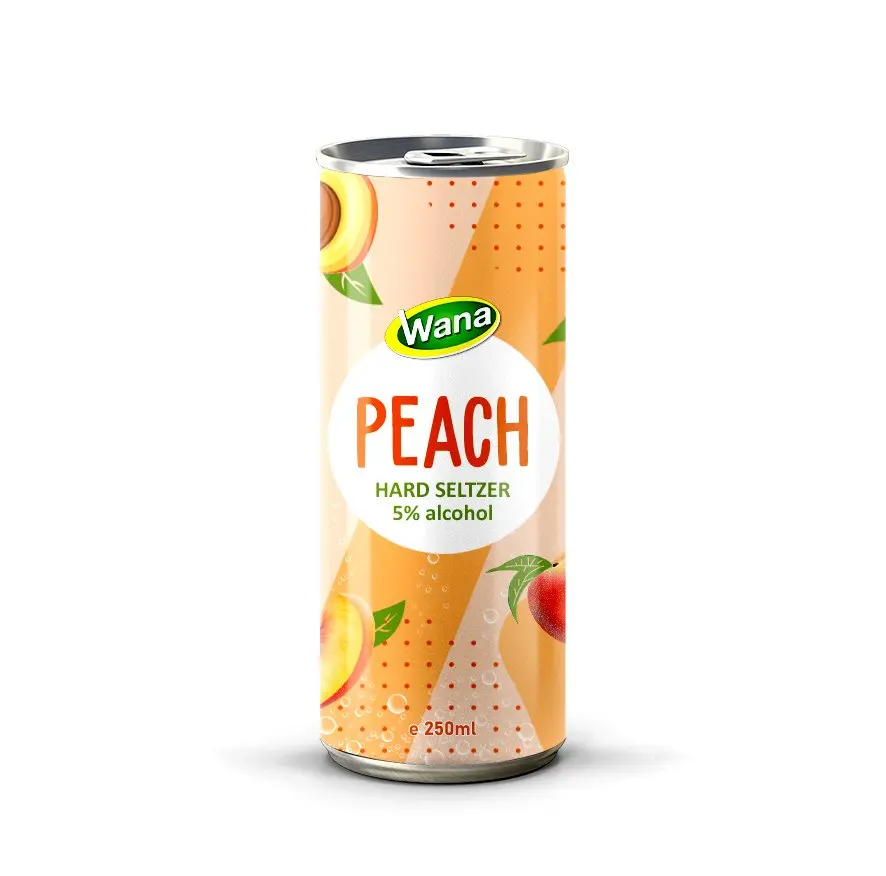 
 Special CHILL DRINK 5.0% Vol 250ml Peach HARD SELTZER canned  