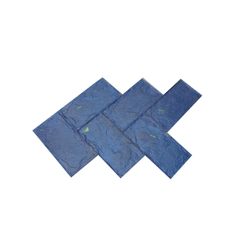 Ashlar slate гибкие резиновые штампованные бетонные коврики