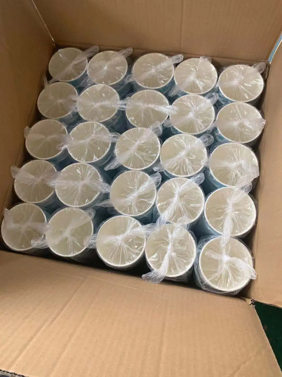 Eco Friendly Disposable Pla Pe Lined 210ml Double Ripple Wall 7oz ...