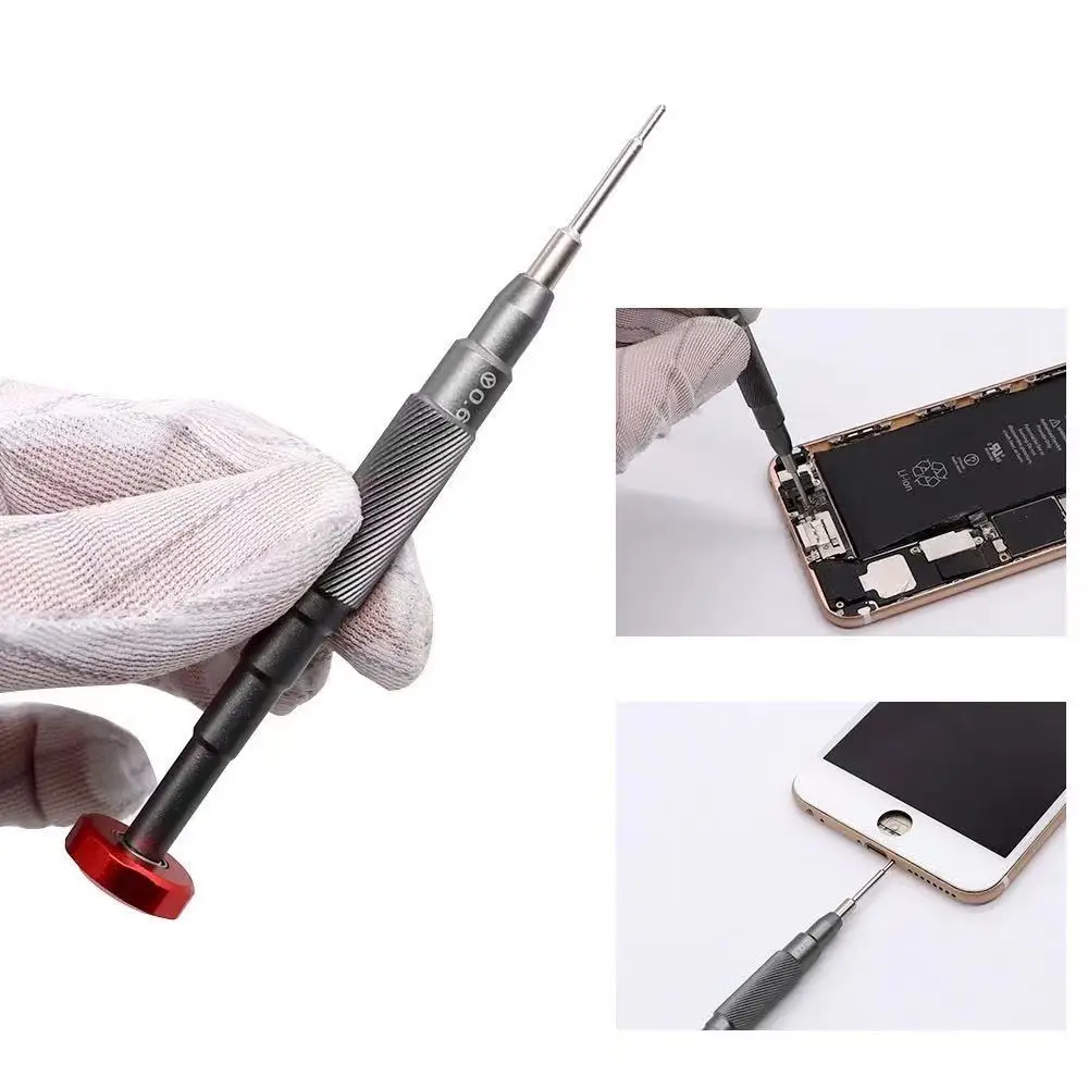 3D Screwdriver High-Precision Anti-Rust Magnetic Pentalobe Y-type Convex Cross for iPhone Samsung Repair Screw