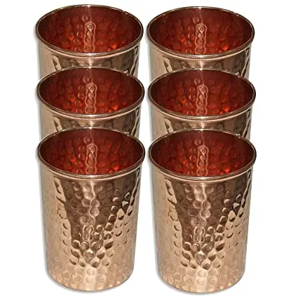 Hammered Copper Glass  Buy Online -  – CopperIsHealthy