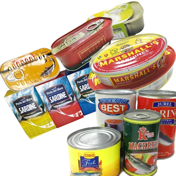 Canned Tuna- Canned Mackerel 125g/90g ,Canned Sardine in Brine