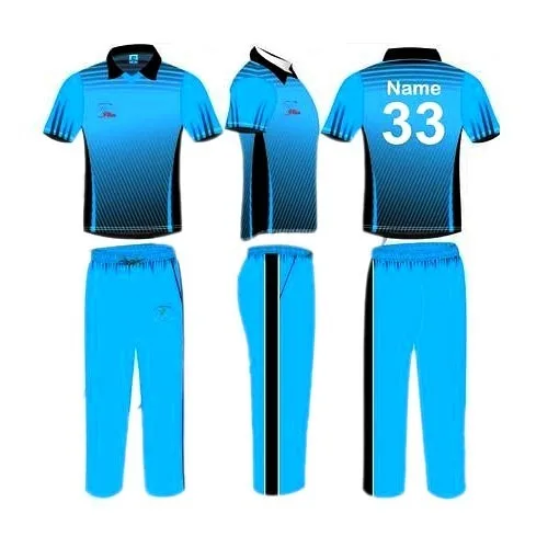 New Sublimation Cricket Jersey Design 2023 Stock Illustration 2291708921