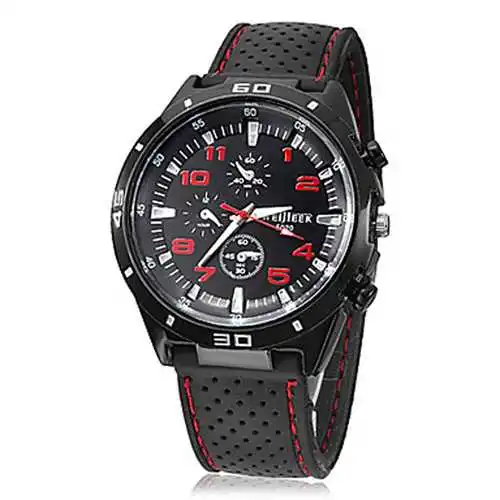 WJ-3052 Cheap Factory Direct Fashion Best Selling High Popularity Men Silicon Quartz Weijieer Watch