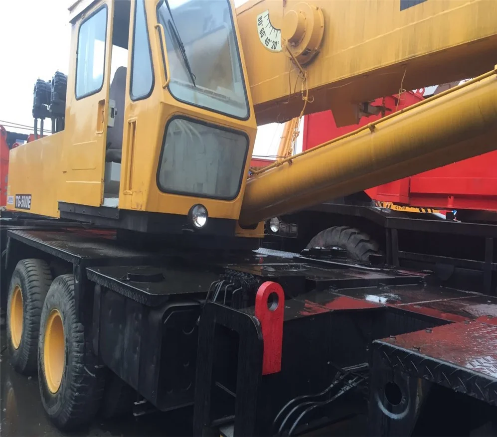 Used 50 ton truck crane Tadano