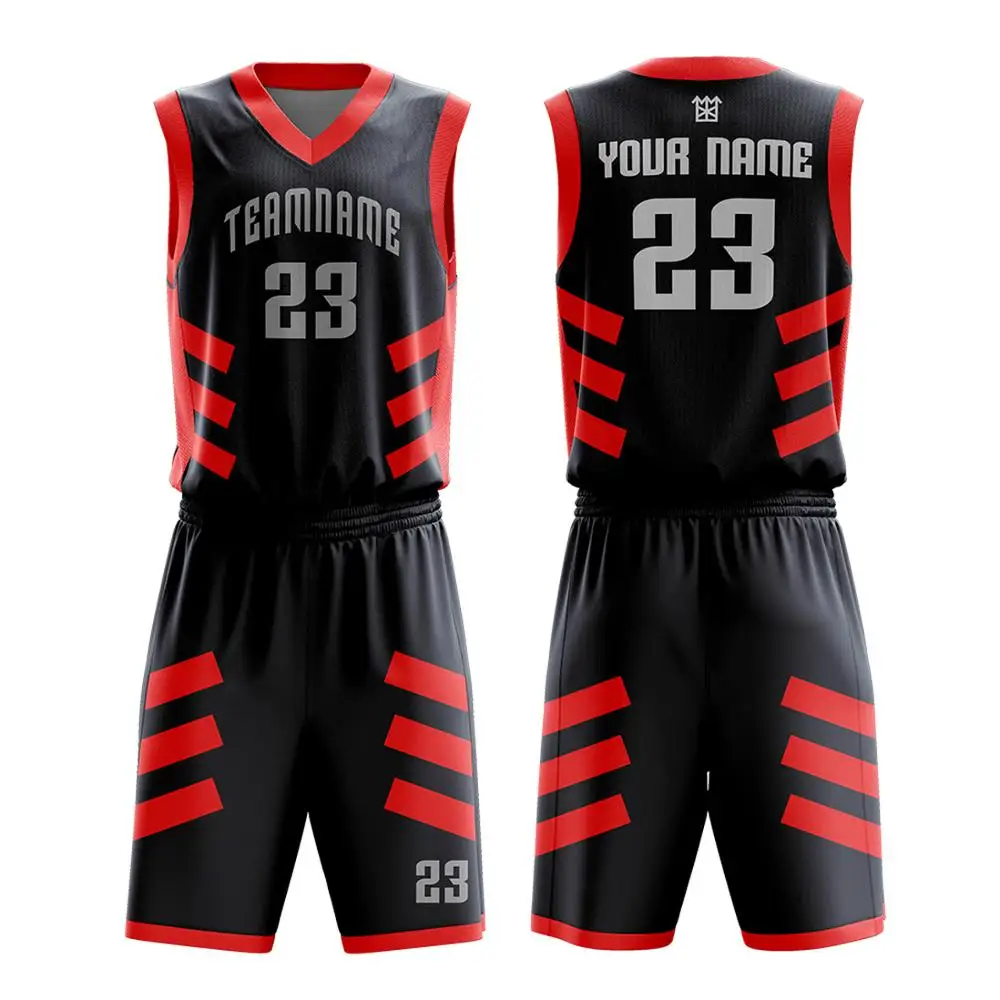 NO.1 NEW DESIGN Custom Printed Club Basketball Jersey Set Uniform Sportswear B2factory Teamwear