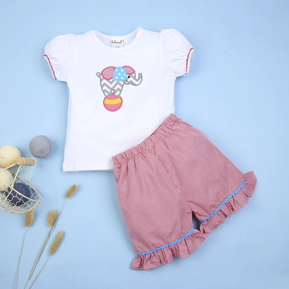 Babeeni Little Shark Smocked Set Clothing Oem Odm Girls Clothing Sets ...