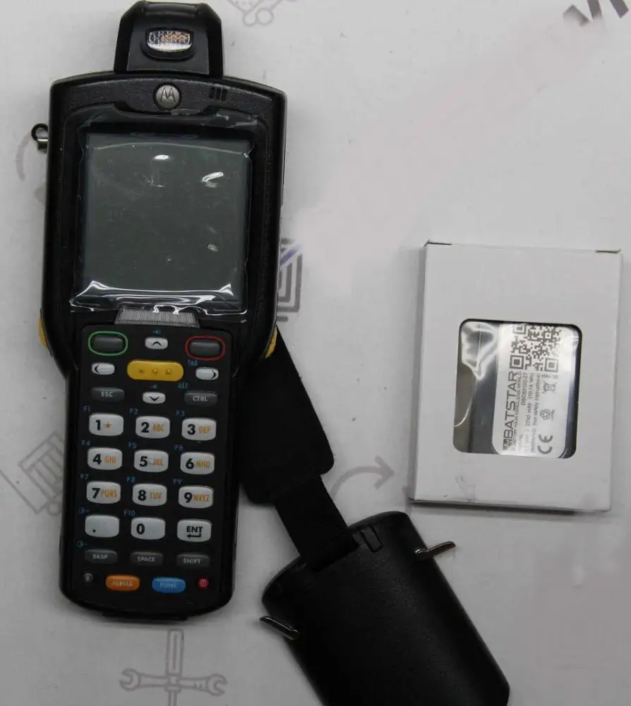 Handheld MC3090 Industrial Data Collector with Rotating Head 1D/2D Laser Scanner Wifi 802.11a/b/g CE 5.0 Certification