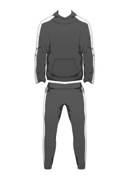 Fleece Two Pieces Custom Logo Full Zip Up Hoodies Men Polyester Tech ...