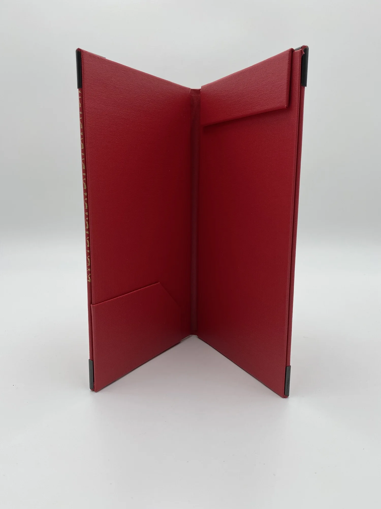 Oem Customize Size Design Food List Restaurant Bar Bill Folder Menu
