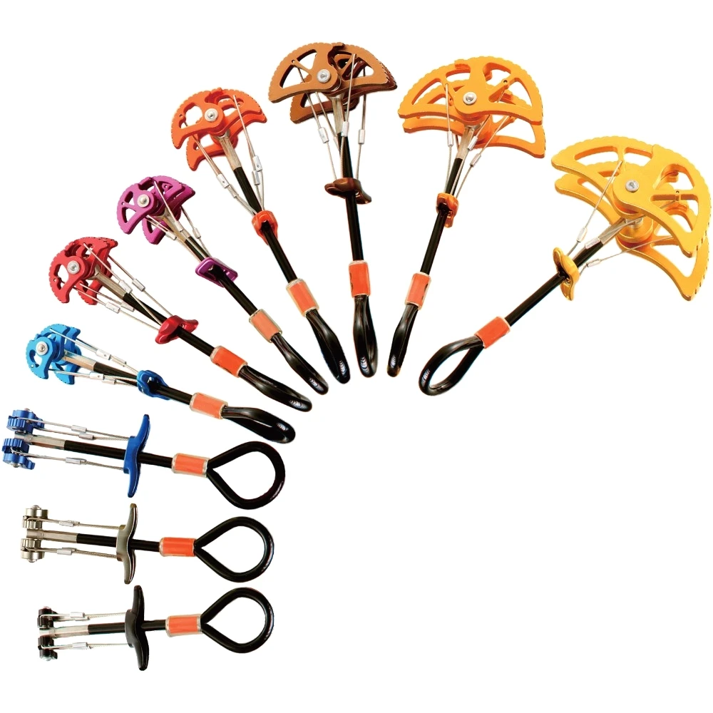 Aluminum Mountain Rock Climbing Aluminum Tricams Nuts For Climbing
