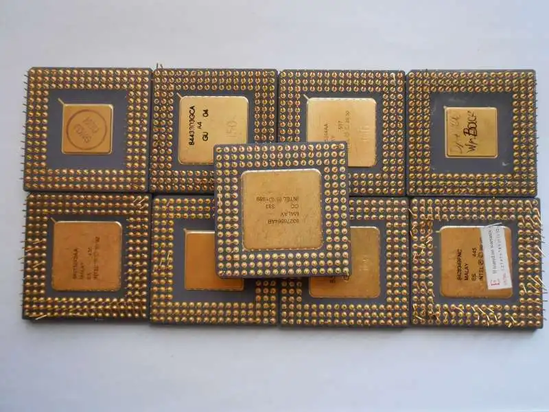 High Quality Pentium Pro Gold Ceramic CPU Scrap