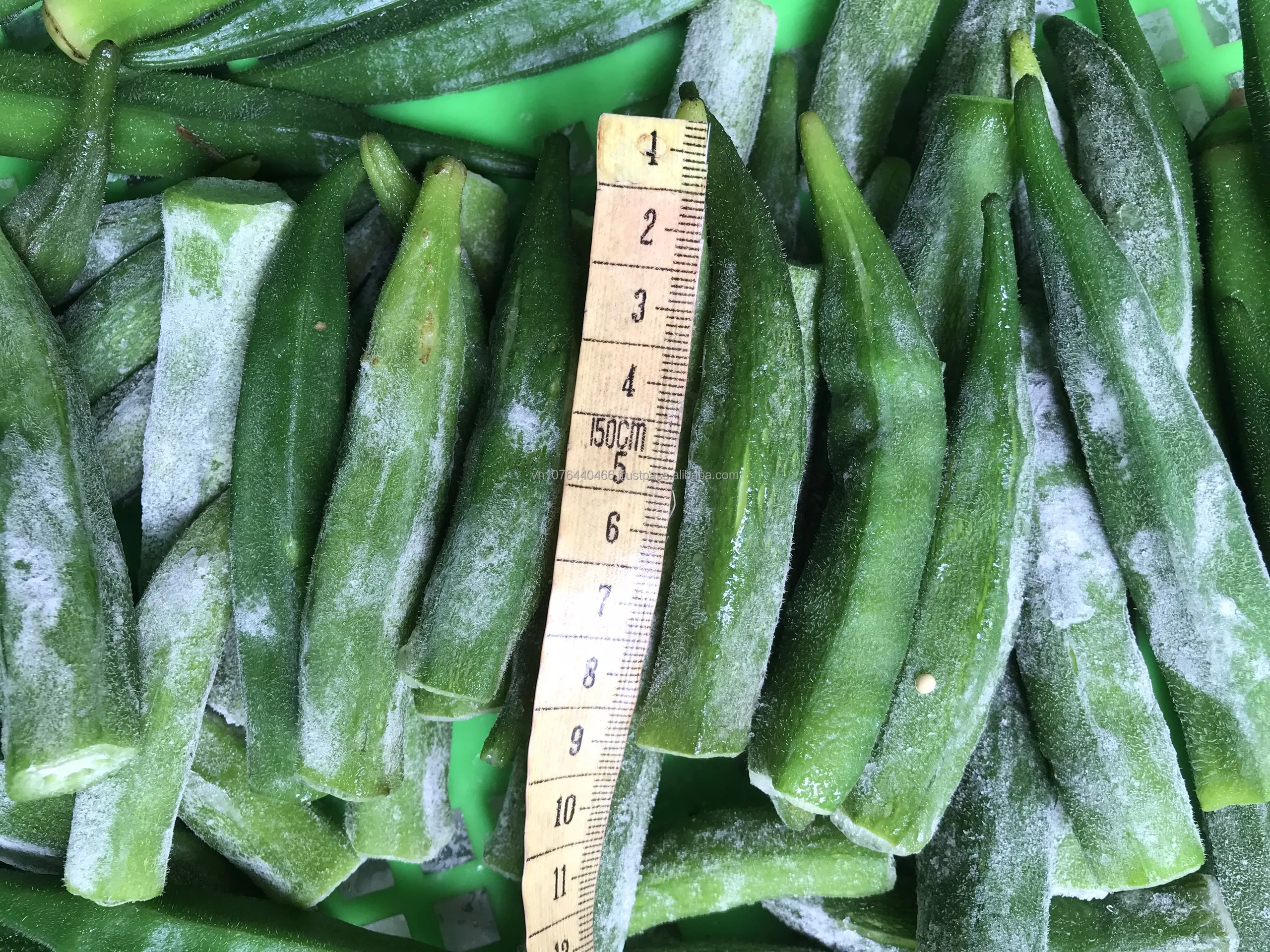 Bulk Frozen Okra Vegetables Frozen Okra /cut As Require [whatsapp