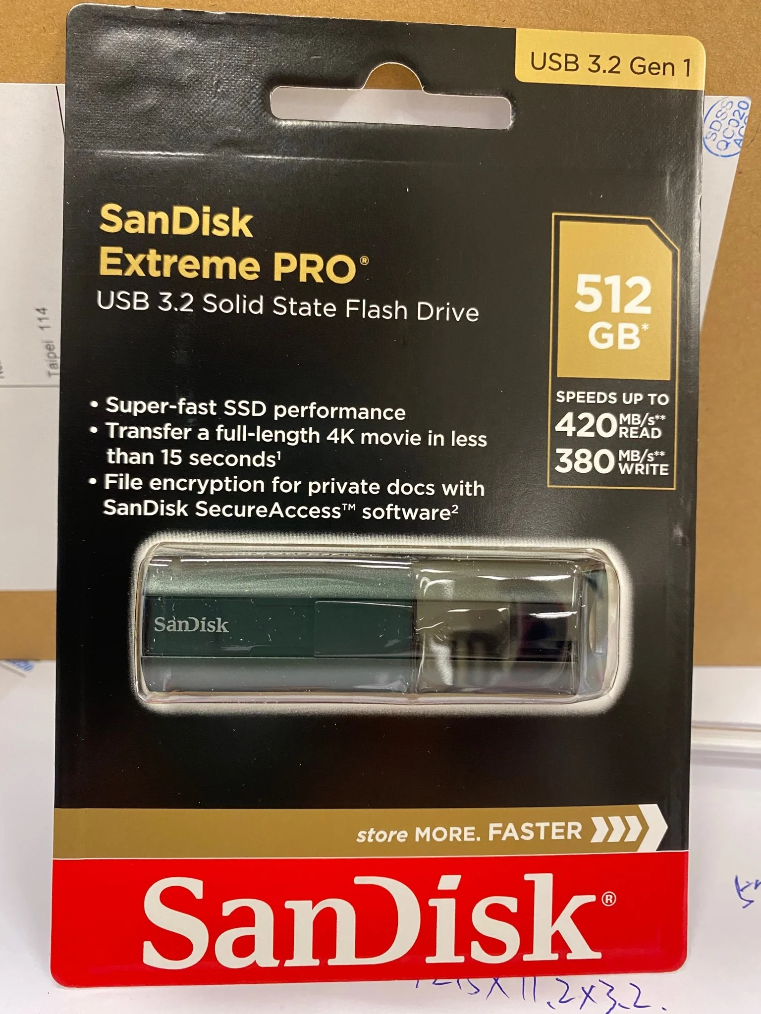 SanDisk - 【新品訳あり(箱きず・やぶれ)】 SANDISK　コンパクトフラッシュ　SDCFH-512-903　512MB SanDisk - 【新品訳あり(箱きず・やぶれ)】 SANDISK コンパクト