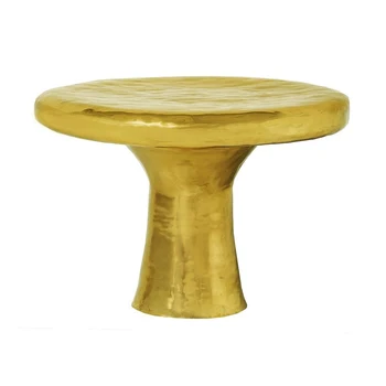 High Quality Mushroom Design Metal Coffee Table for Restaurant Decorative Antique Finished Garden Coffee Table