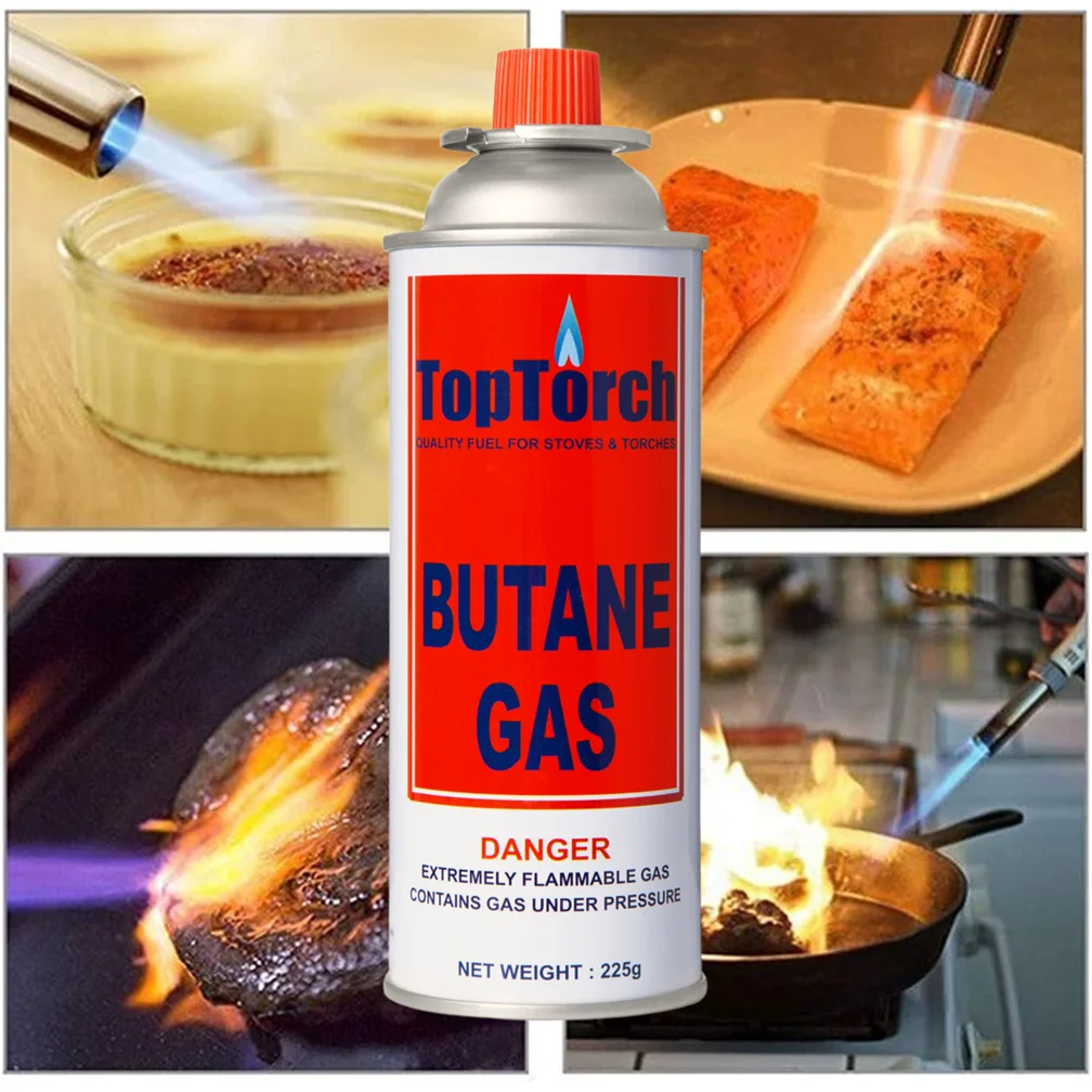 Toptorch Portable Butane Gas With Co2 Gas Cartridge Butane Gas Cartridge Refill Suitable To