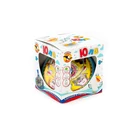 Top quality spin top toy for children brightly colored with images inside product of Russia spinning