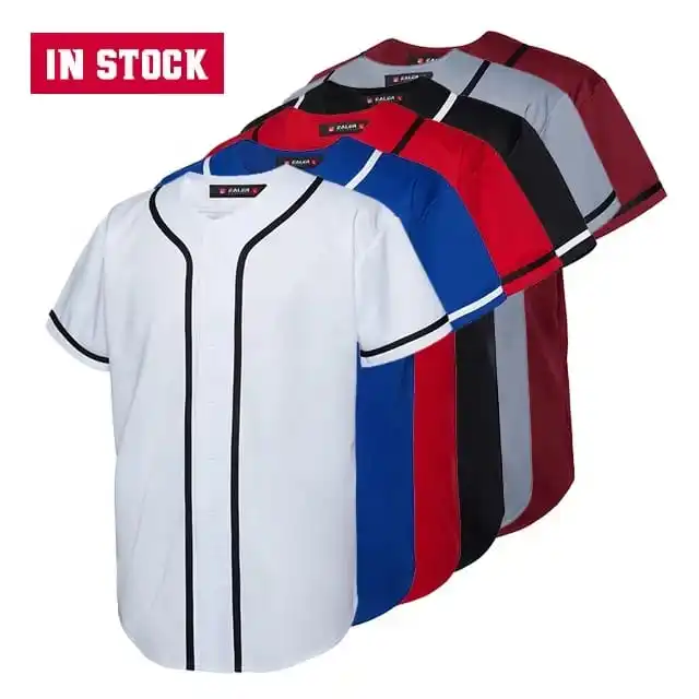 Source Customize style fashion baseball t shirt high quality wholesale  quick dry baseball jersey cheap unisex baseball jersey on m.