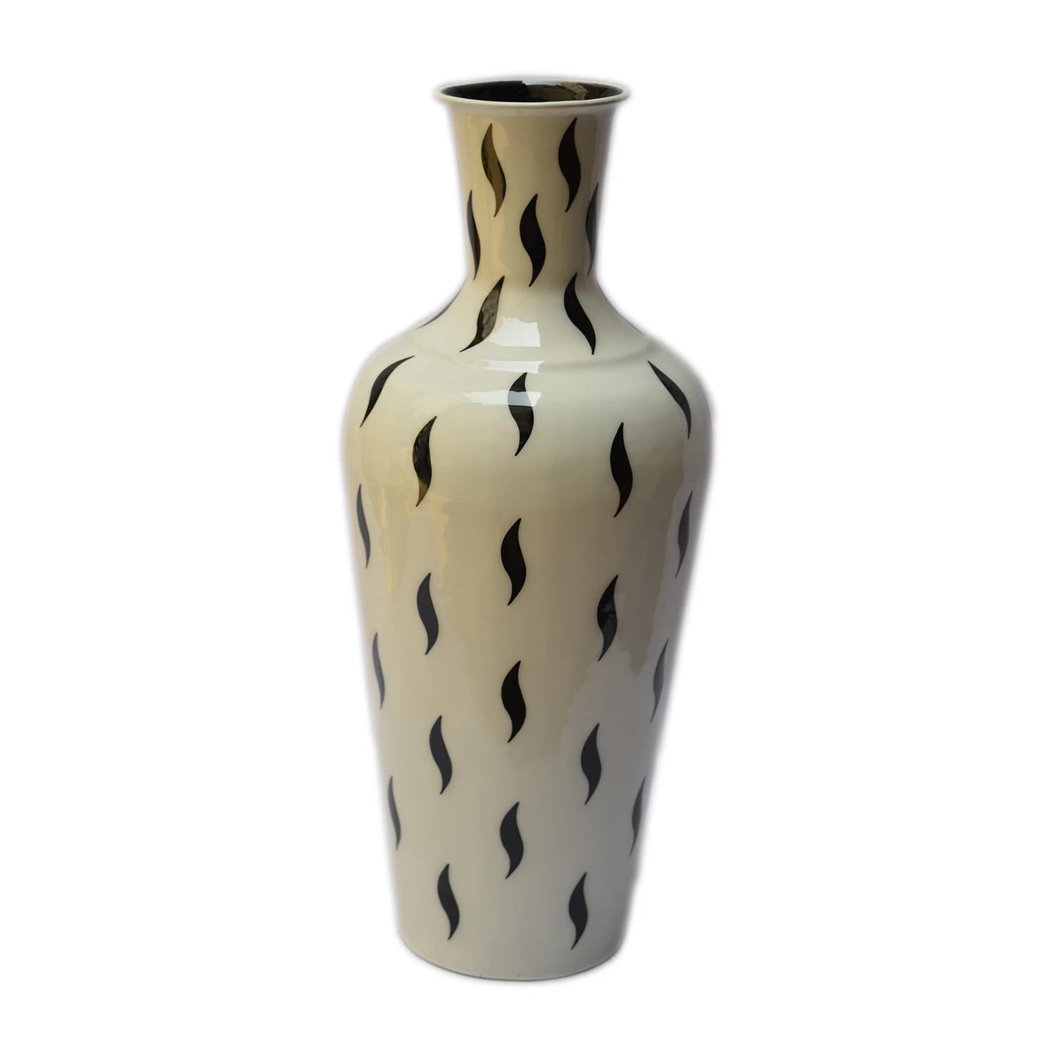 Металлическая ваза для цветов черного цвета хорошего качества, декоративная ваза черного цвета для украшения дома и сада