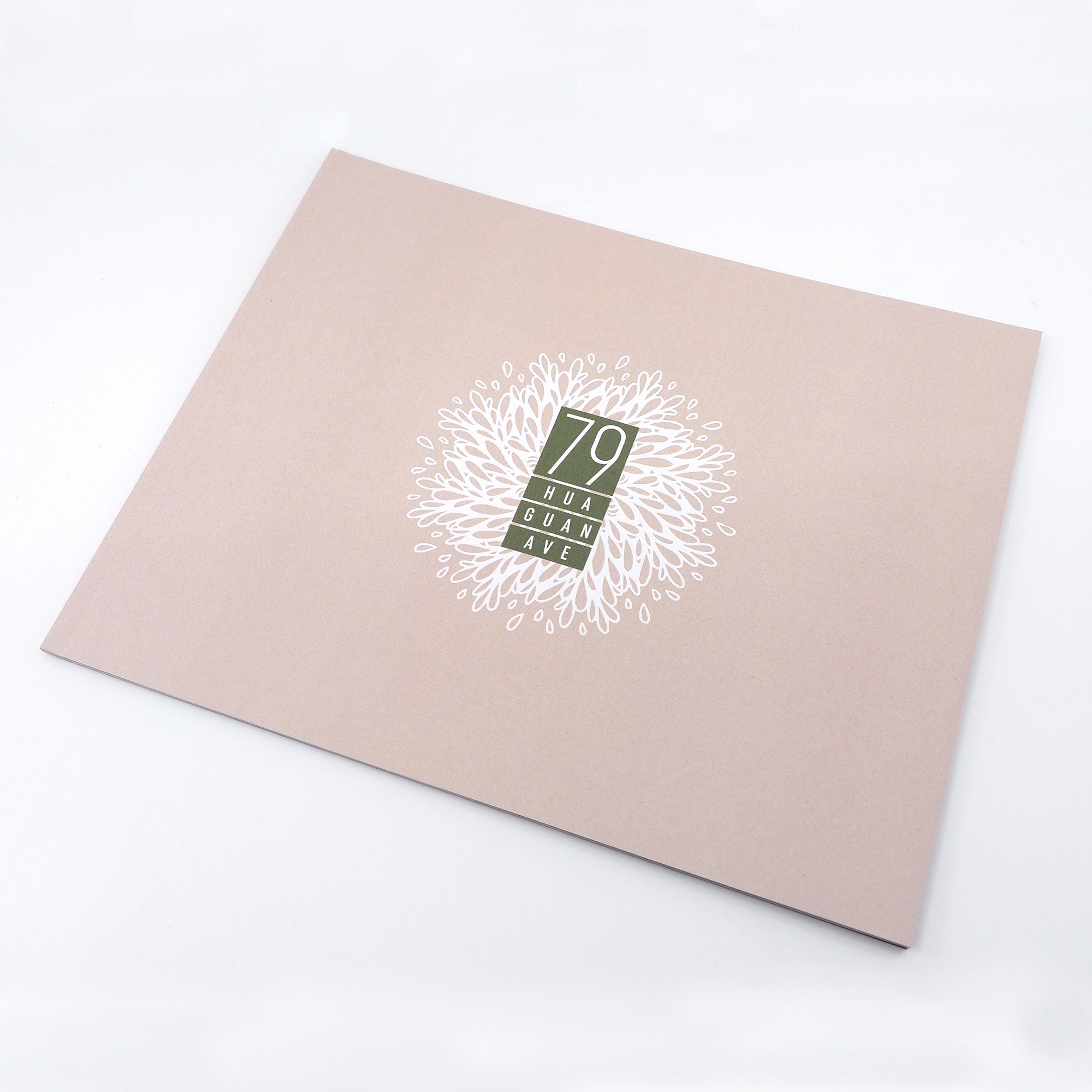 Тиснение цифровой печати многоцветный идеальный связывающий журнал портфель брошюра