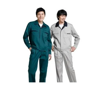Men Work Clothing Sets Wear - resistant Working clothes Spring Autumn Long Sleeve Protection Suit Free Tax High Quality