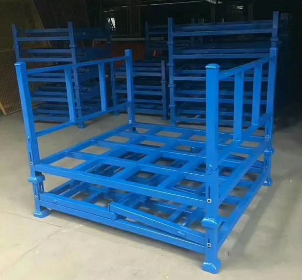 Portable Stacking Transporting Rack for Warehouse Storage