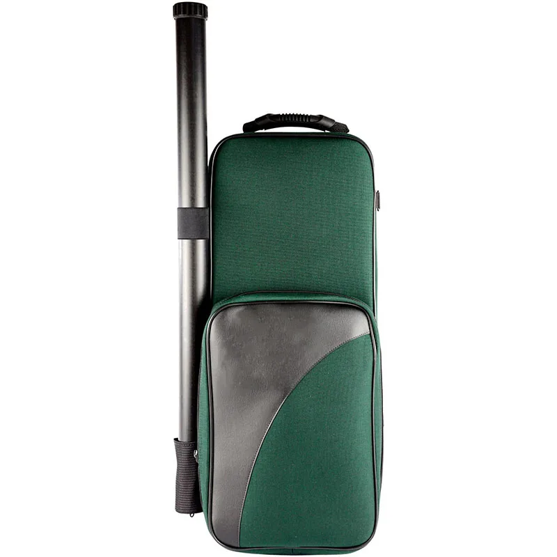 Large Expandablec Forest Green Violin Case For Sheet Music With 2