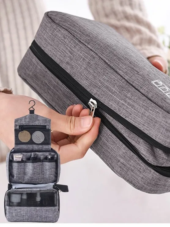 Bestselling Bathroom Organizer Kit Makeup Bag Hanging Travel Makeup