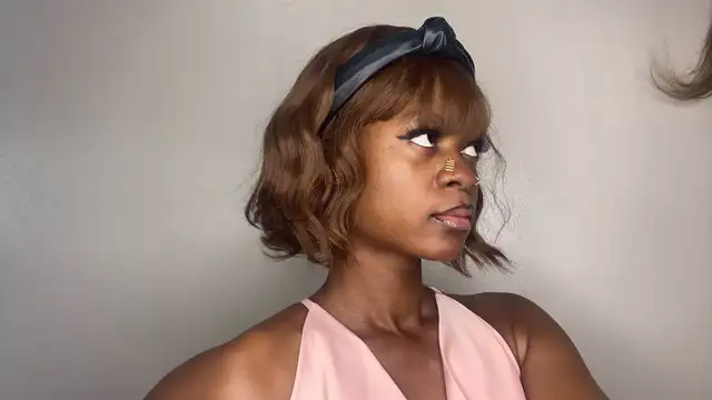 cheap wholesale pu fabric middle knot hair hoop female pure