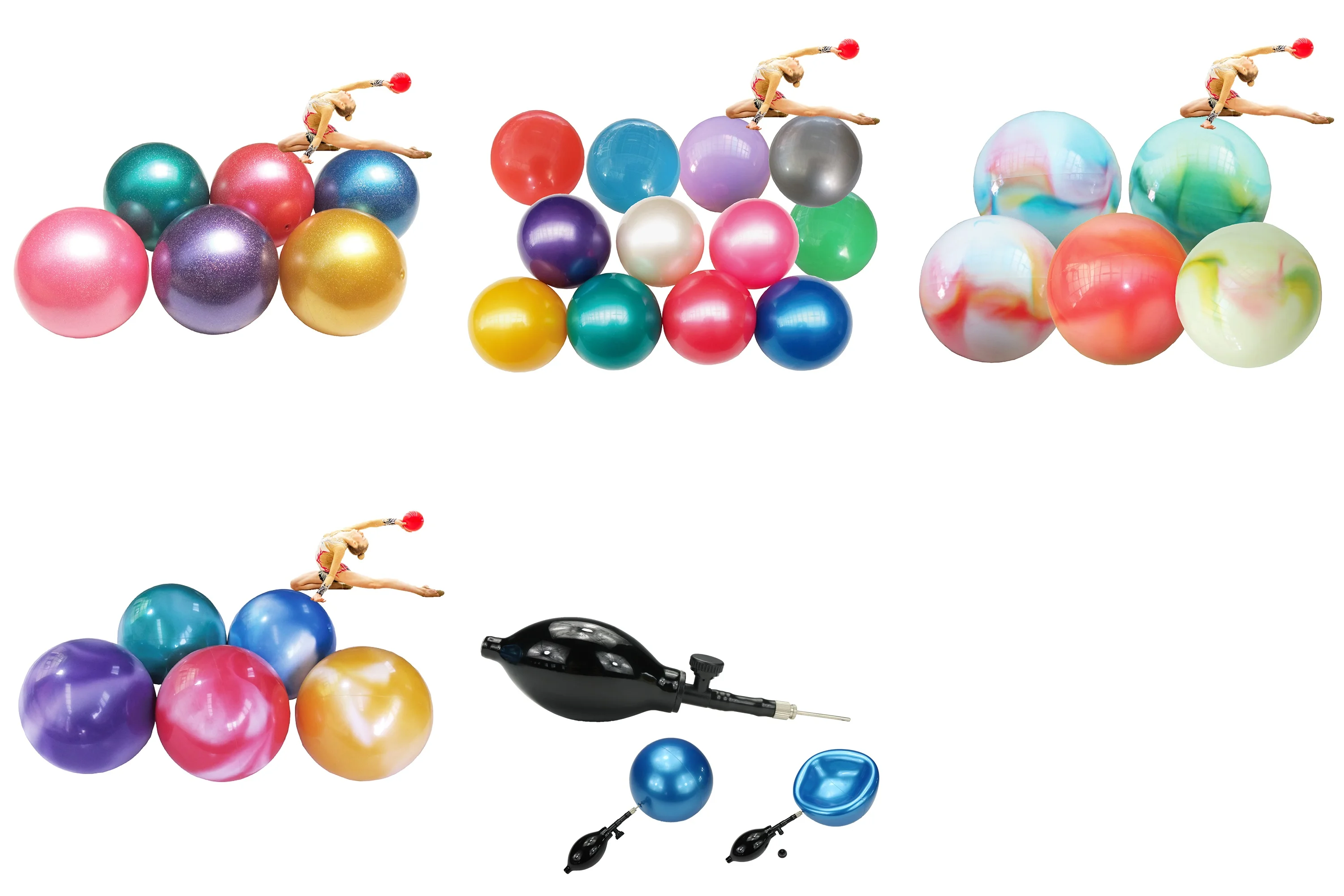 Allwinwin Rgb01 Rhythmic Gymnastics Ball Glittery Surface 13 19 Cm allwinwin-rgb01-rhythmic-gymnastics-ball-glittery-surface-13-19-cm