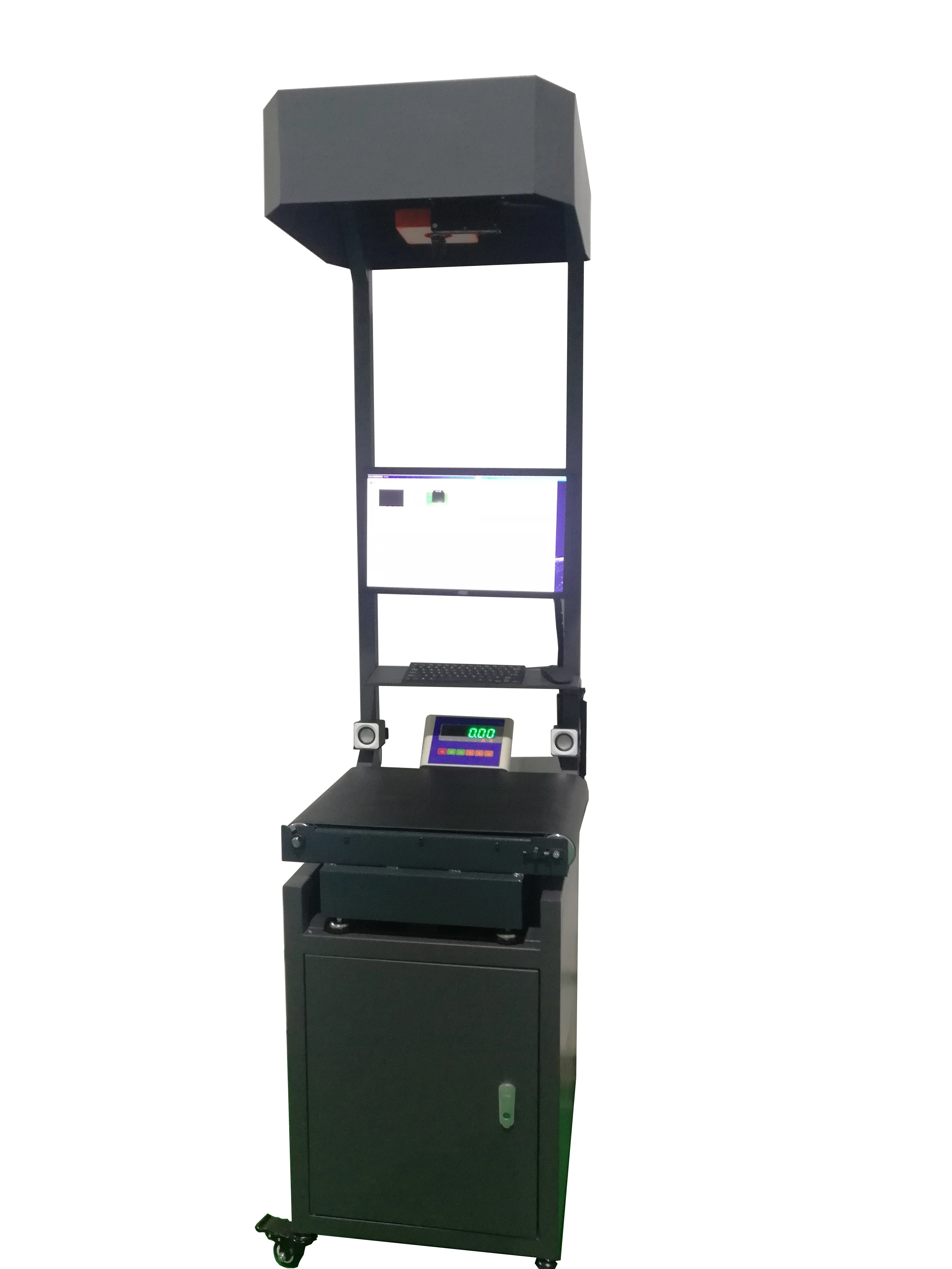 Auto DWS Parcel Cargo Track Transit Scanning Dimension Volume Weight Measuring for Logistic